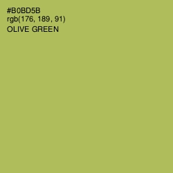 #B0BD5B - Olive Green Color Image